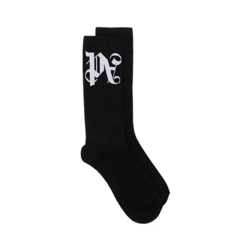 Logo Jacquard Socks