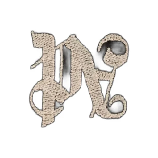 Pa Monogram Embroidered Crewneck T-Shirt