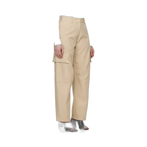 Carrot-Cut Mid-Rise Trousers
