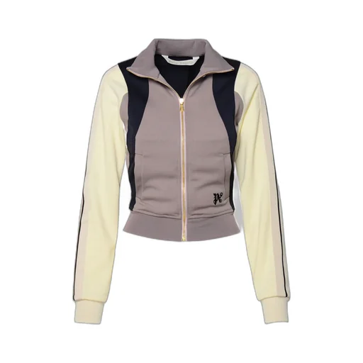 Pa Monogram Embroidered Colour-Blocked Track Jacket