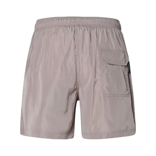 Logo Embroidered Drawstring Shorts