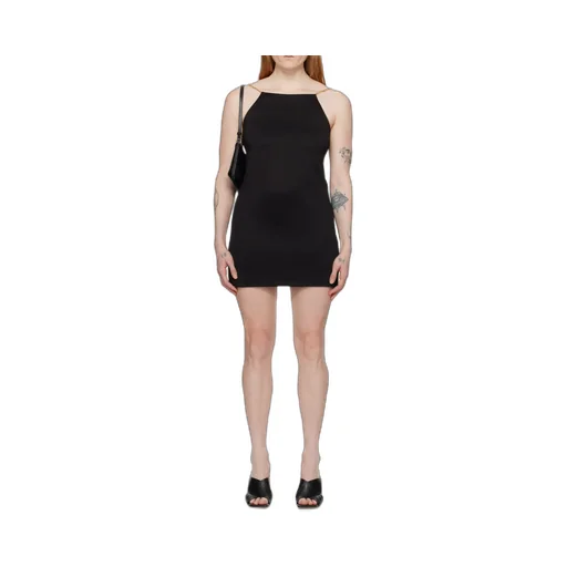 Open Back Chained Mini Dress