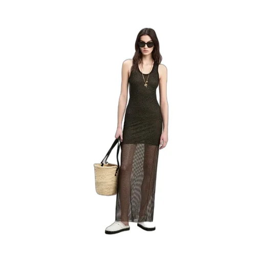 Double Layer Mesh Dress