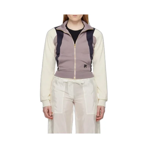 Pa Monogram Embroidered Colour-Blocked Track Jacket