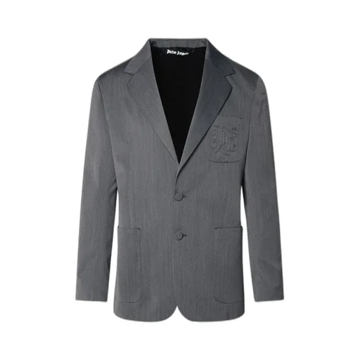 Single-Breasted Tailored Blazer