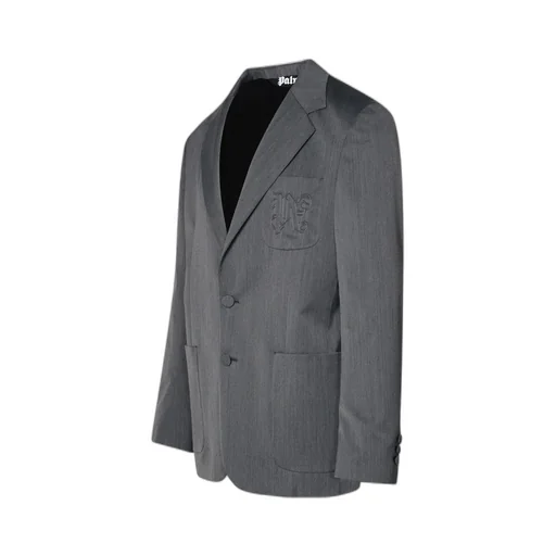 Single-Breasted Tailored Blazer