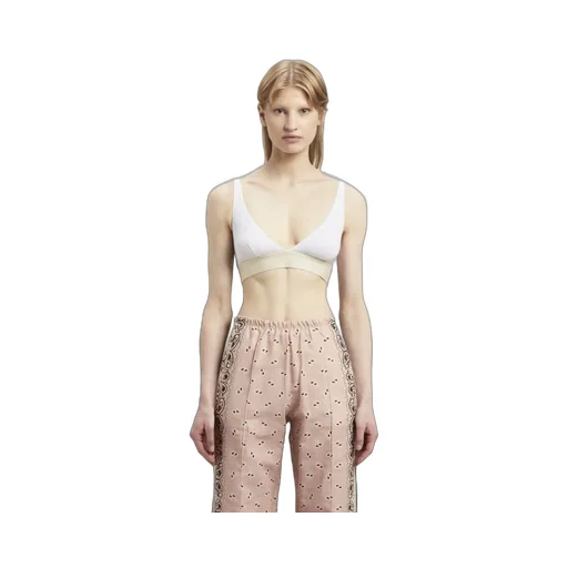Paisley-Printed Side Stripe Detailed Trousers