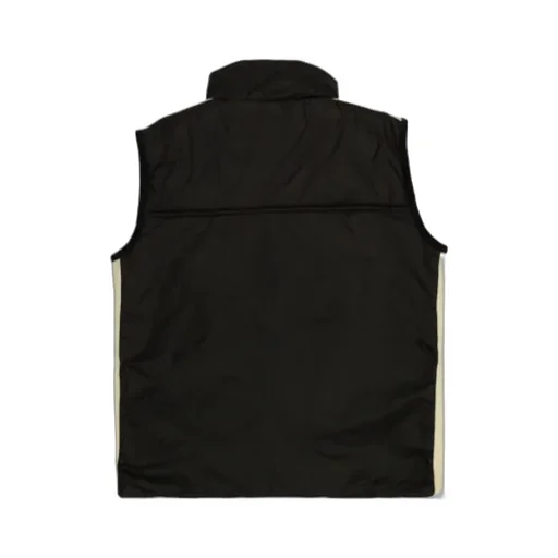 Logo Printed Zip-Up Padded Gilet