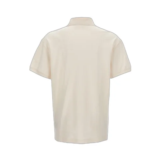 Monogram Embroidered Short-Sleeved Polo Shirt