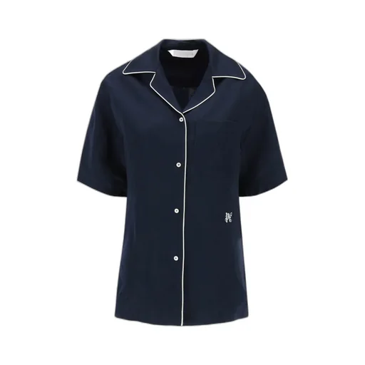 Logo Embroidered Short-Sleeved Shirt