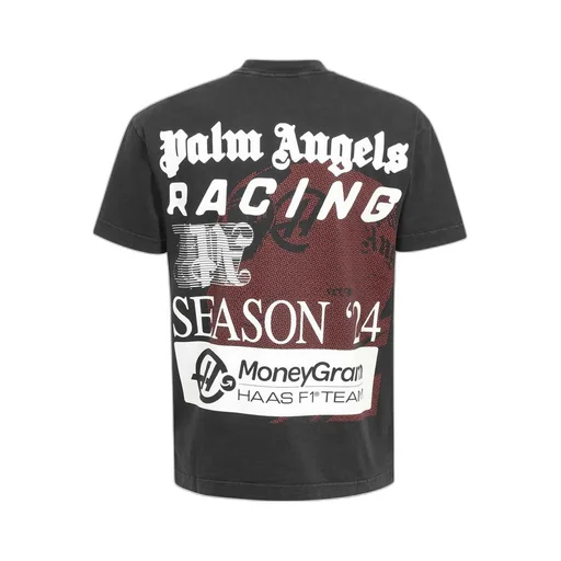 Haas Racing-Printed Crewneck T-Shirt