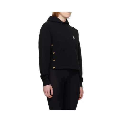 Pa Button Detailed Hoodie