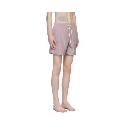 Logo Embroidered Drawstring Shorts