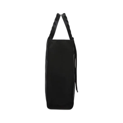 Logo Printed Lace-Up Detailed Tote Bag