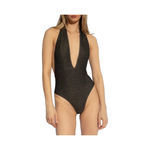Open Back One Piece Swimsuit