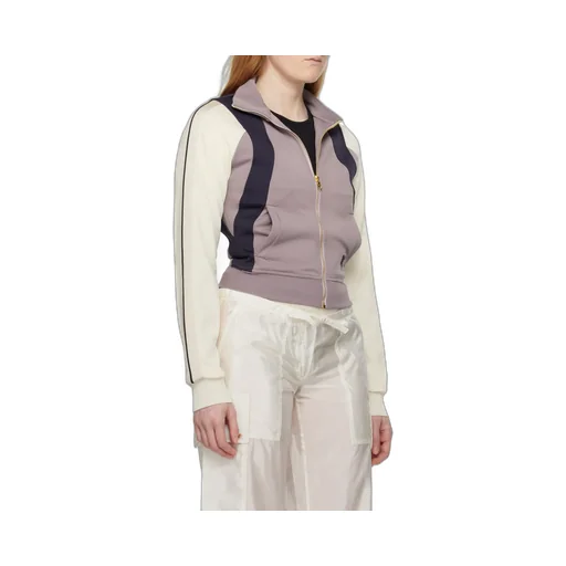 Pa Monogram Embroidered Colour-Blocked Track Jacket