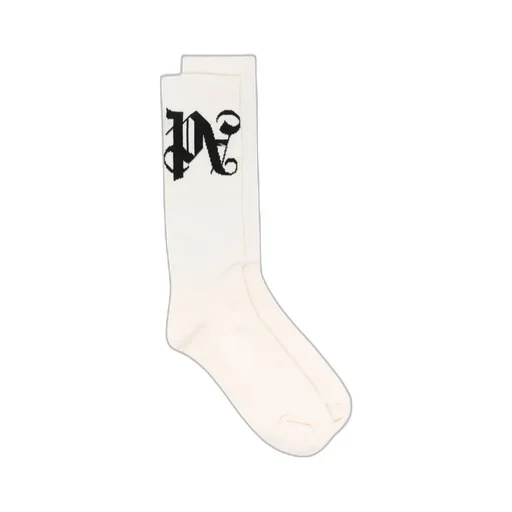 Logo Jacquard Socks