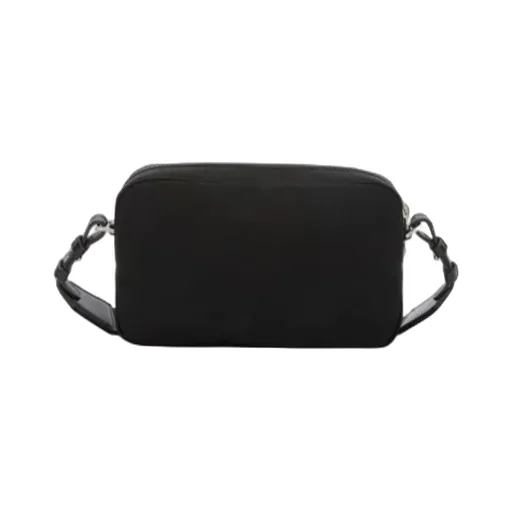 Logo Printed Zipped Camera Bag