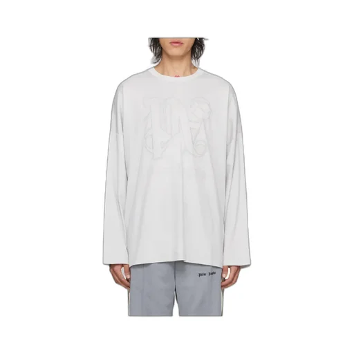 Monogram Embroidered Crewneck T-Shirt
