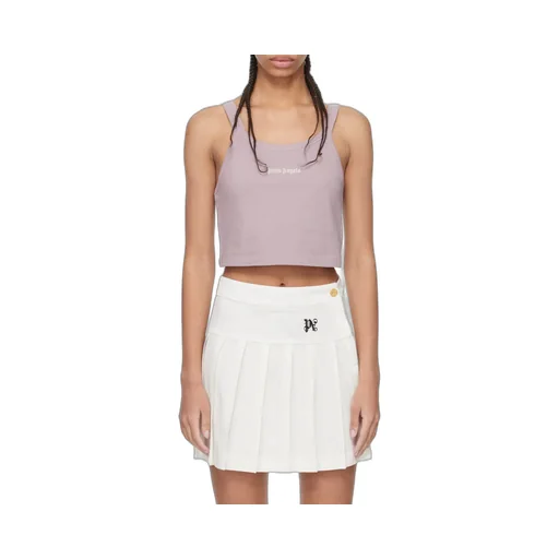 Logo Printed Short Vest