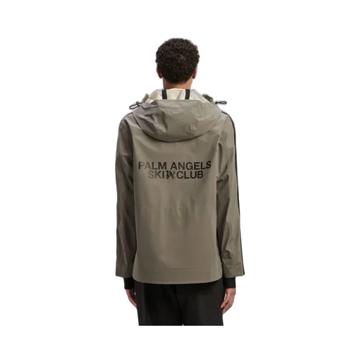 Logo Patch Hooded Jacket
