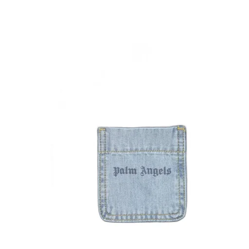Stripe-Detailed Logo Printed Denim Dress