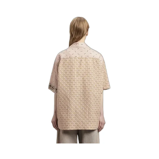 Paisley Printed Short-Sleeved Shirt
