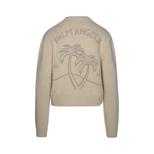 Monogram Embellished Knitted Jumper
