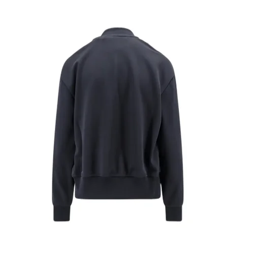 Logo Embroidered Zipped Jacket