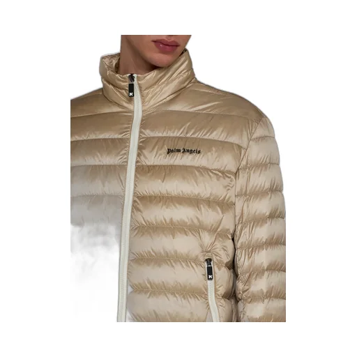 Logo Printed Quilted Jacket