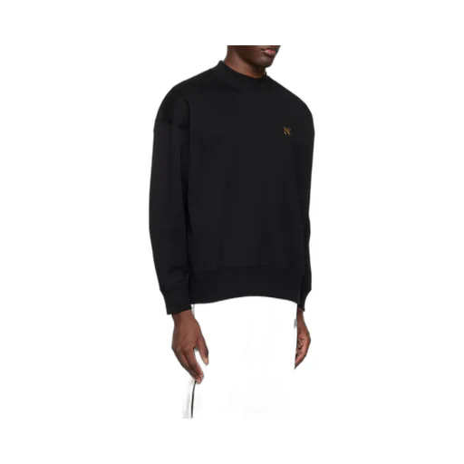 Logo Plaque Crewneck Sweatshirt