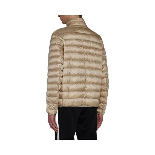 Logo Printed Quilted Jacket