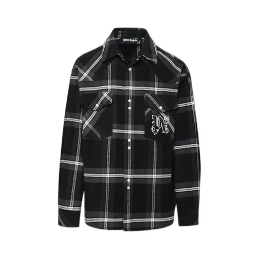 Monogram Checked Overshirt