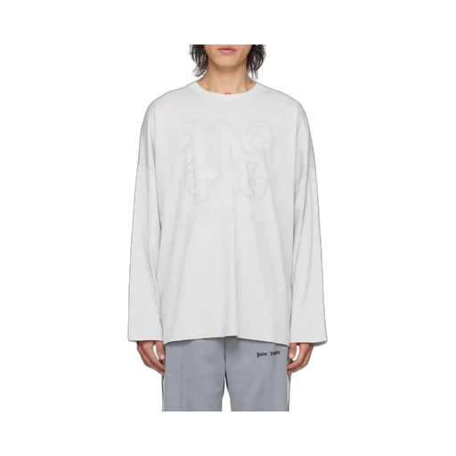 Monogram Embroidered Crewneck T-Shirt