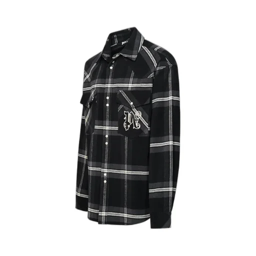 Monogram Checked Overshirt