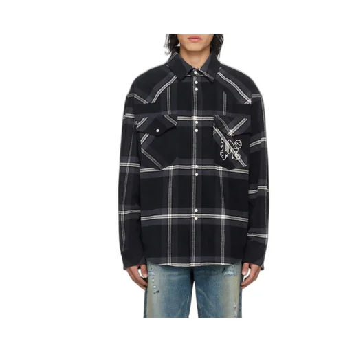 Monogram Checked Overshirt