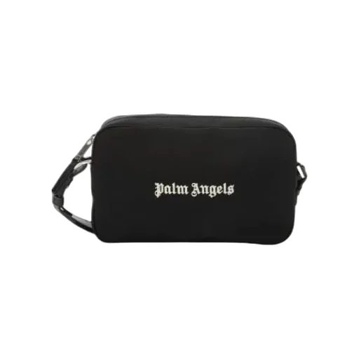 Logo Printed Zipped Camera Bag
