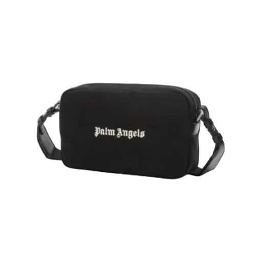 Logo Printed Zipped Camera Bag
