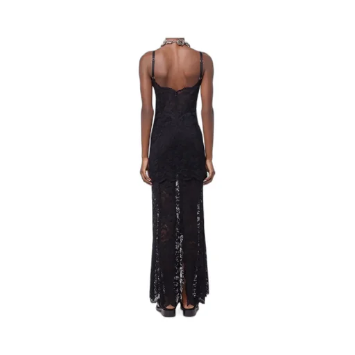 Lace Detailed Sleeveless Maxi Dress