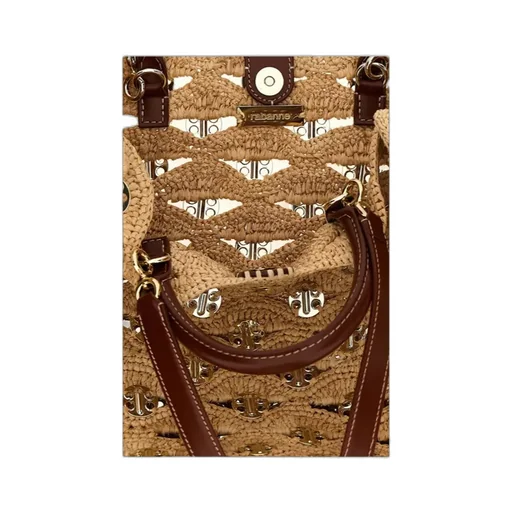 Sac A Main Disc-Link Top Handle Bag