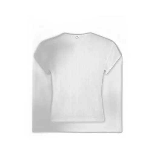 Printed Cap Sleeves T-Shirt