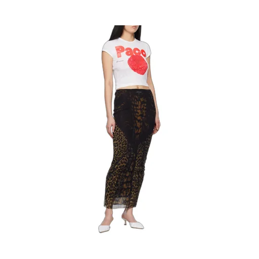 Printed Cap Sleeves T-Shirt