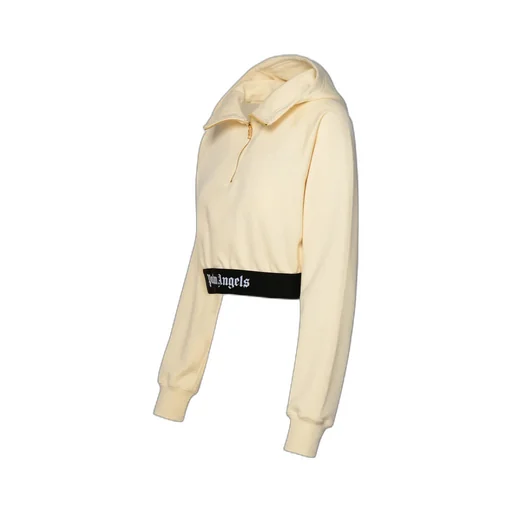 Logo Waist Cropped Sweatshirt