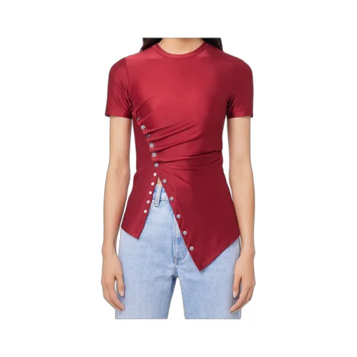 Draped Jersey T-Shirt