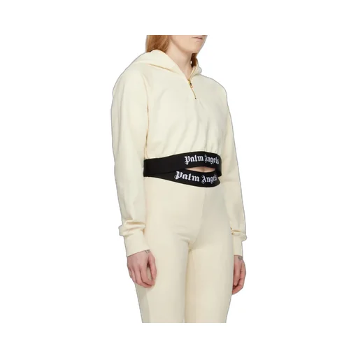 Logo Waist Cropped Sweatshirt