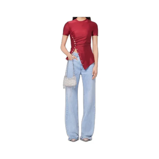 Draped Jersey T-Shirt