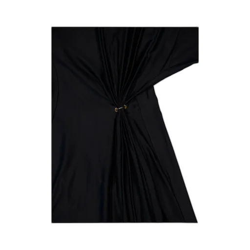 Crewneck Gathered Dress
