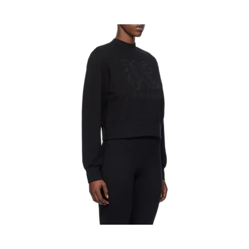 Monogram Detailed Crewneck Sweatshirt
