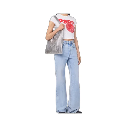 Printed Cap Sleeves T-Shirt