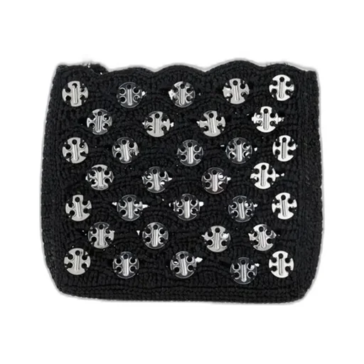 Sac A Main Chain-Link Shoulder Bag
